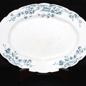 Gorgeous Antique Cumberlidge and Humphreys Platter | Rare C&H Tunstall Paris